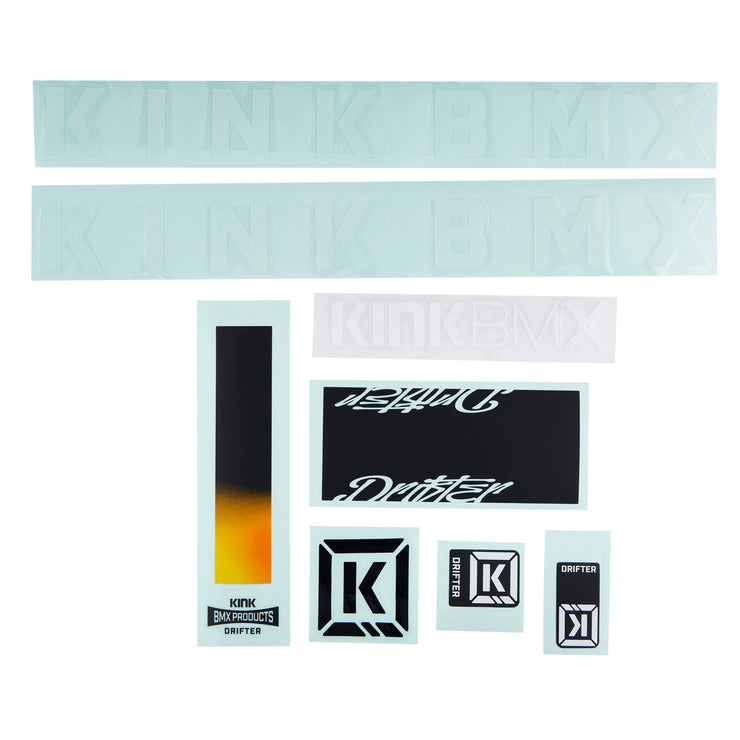 2027 Drifter Decal Kit – Kink BMX