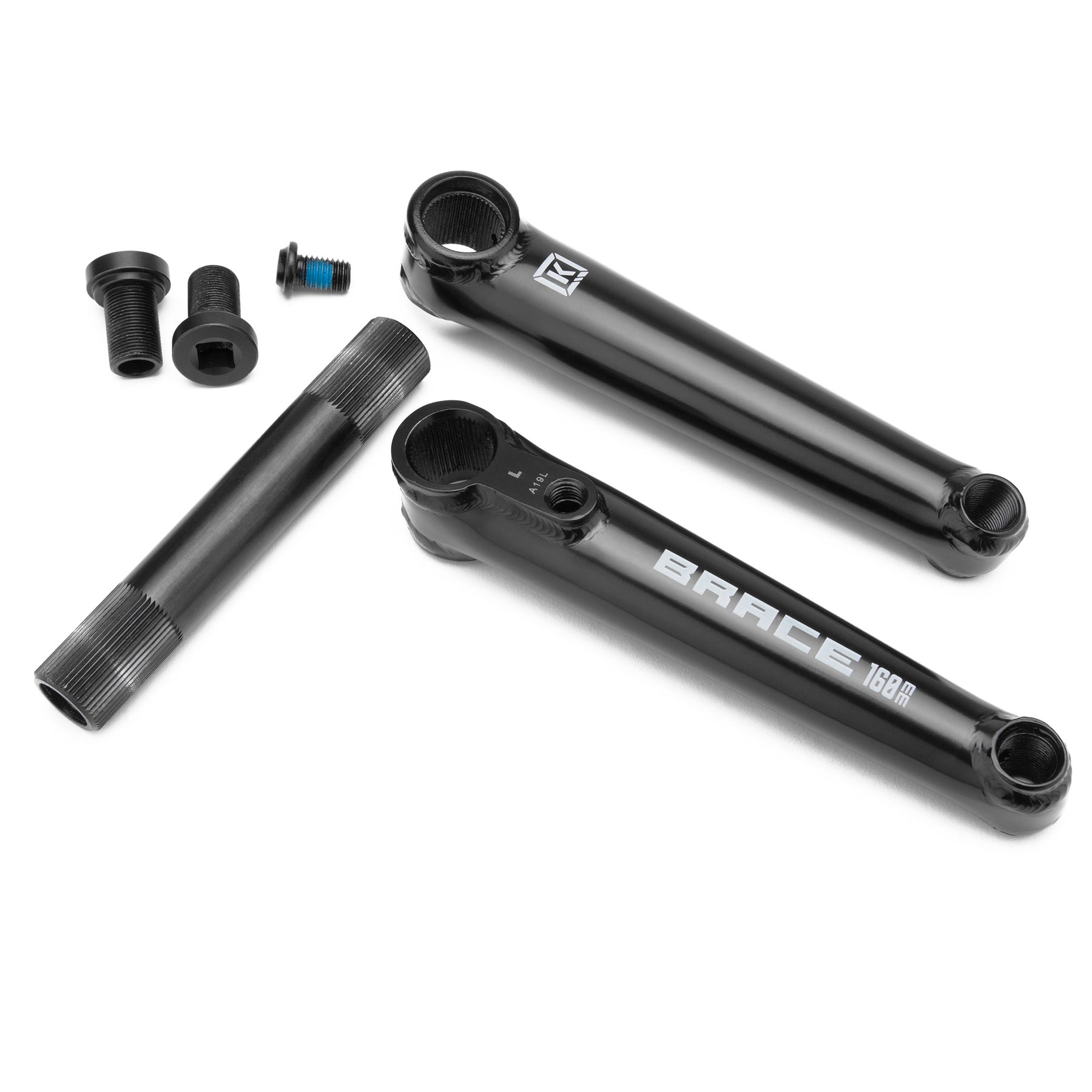 Fit Bike Co. Indent 3-Piece BMX Cranks With 24mm Mid Bottom Bracket Kit