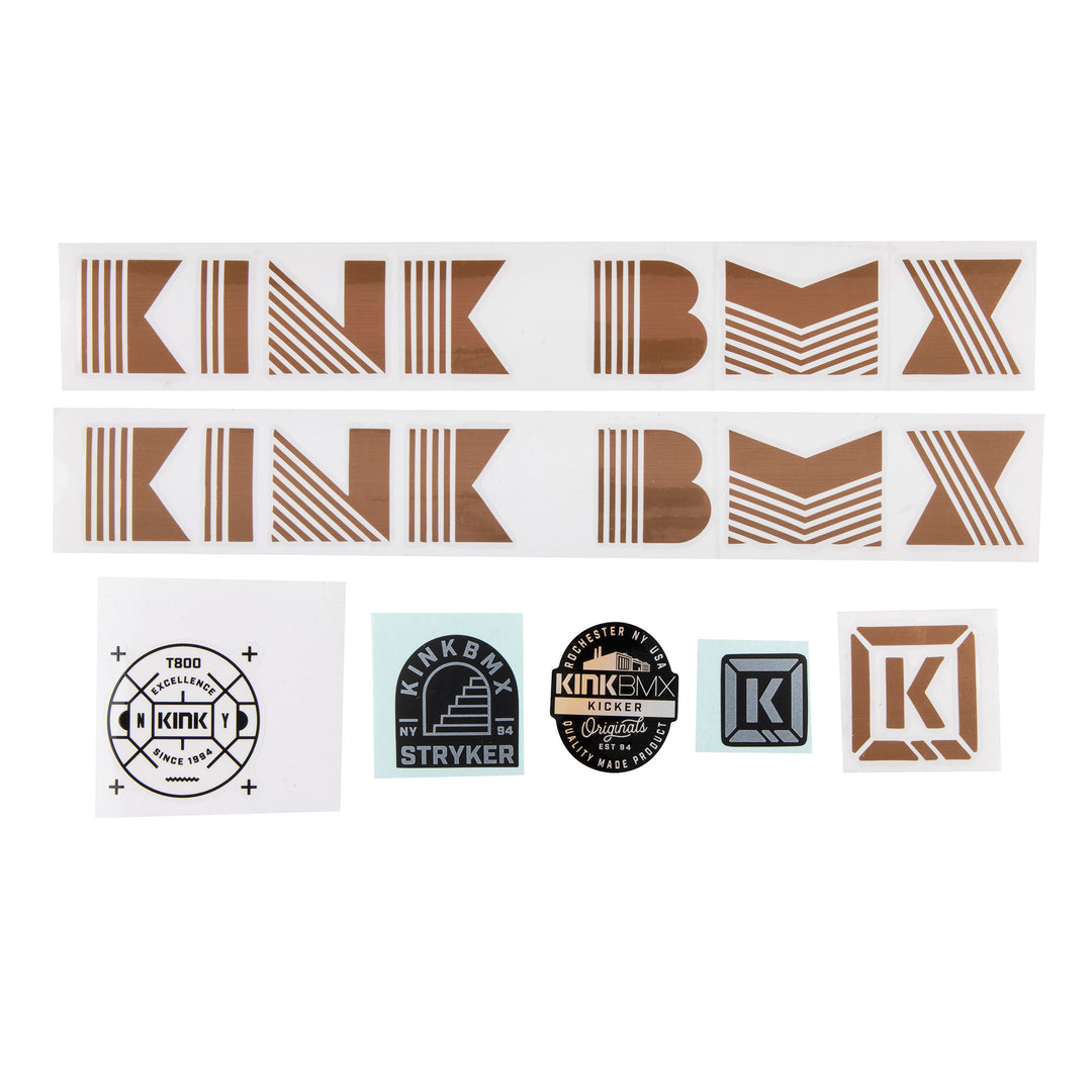 額縁h ★ マークキング Hunt series Setting Out 2021 Kicker Decal Kit – Kink BMX