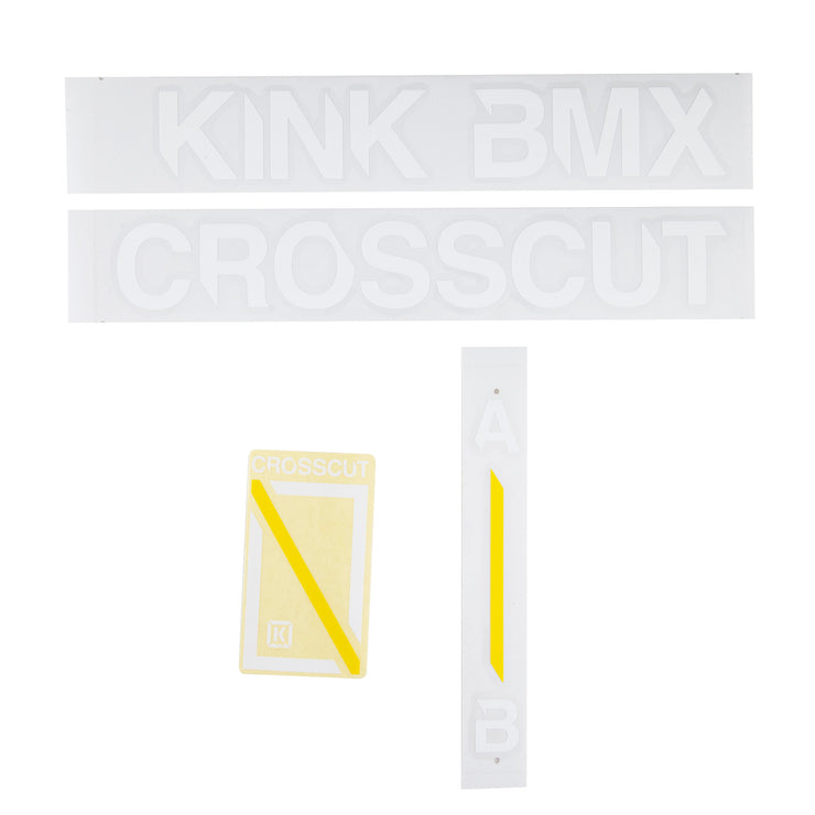 Crosscut Frame Decal Kit